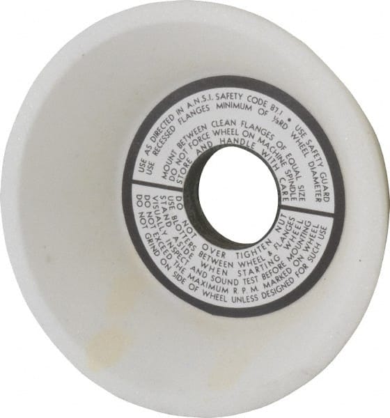 Grier Abrasives - 5" Diam x 1-1/4" Hole x 1-3/4" Thick, 60 Grit Tool & Cutter Grinding Wheel - Apex Tool & Supply