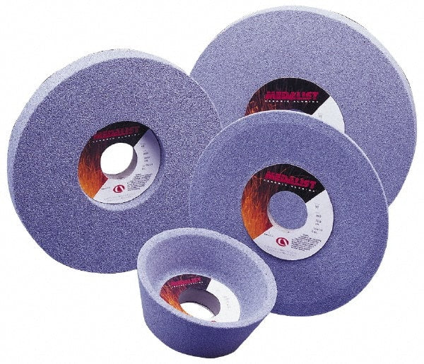 Grier Abrasives - 7" Diam x 1-1/4" Hole x 1/2" Thick, J Hardness, 100 Grit Surface Grinding Wheel - Apex Tool & Supply