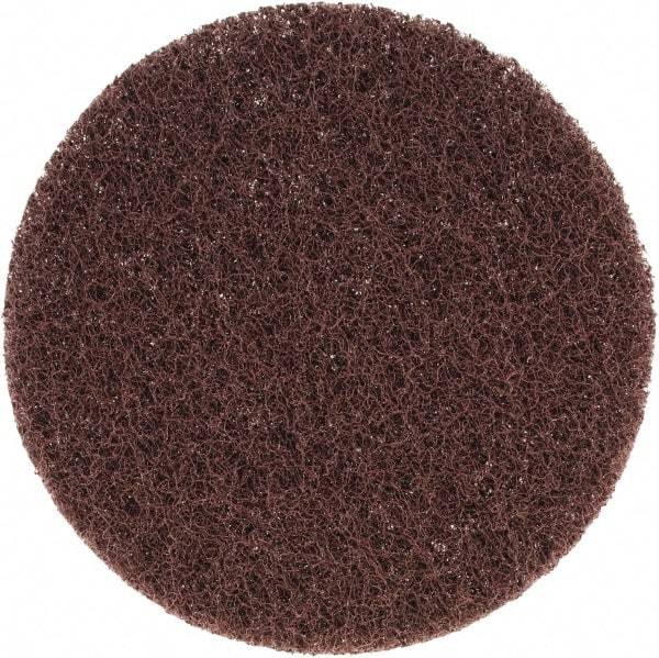 Standard Abrasives - 5" Diam, Aluminum Oxide Hook & Loop Disc - Medium Grade, Nonwoven, - Apex Tool & Supply