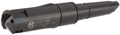 Allied Machine and Engineering - Series E, 2-1/2 to 3-3/8" Diam, 5MT Taper Shank, Straight Flute Spade Drill - 5" Max Depth, 8-5/8" Body Length, 13-7/16" OAL, Short Length, Through Coolant - Apex Tool & Supply
