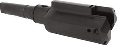 Allied Machine and Engineering - Series H, 4 to 8-1/2" Diam, 5MT Taper Shank, Straight Flute Spade Drill - 7" Max Depth, 11-1/8" Body Length, 15-7/16" OAL, Short Length, Through Coolant - Apex Tool & Supply