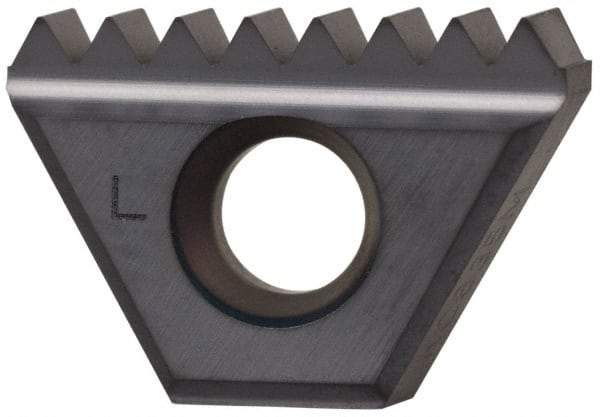 Kennametal - 14 TPI, Internal/External Thread, NPTF Standard, STN KC635M Grade Thread Mill Insert - Carbide, TiAlN Coating - Apex Tool & Supply