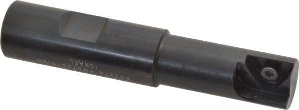 Kennametal - 0.79" Cut Diam, 1.68" Max Depth of Cut, 3/4" Shank Diam, Internal/External Indexable Thread Mill - Insert Style STN 16, 0.63" Insert Size, 1 Insert, Toolholder Style K079, 3-3/4" OAL - Apex Tool & Supply
