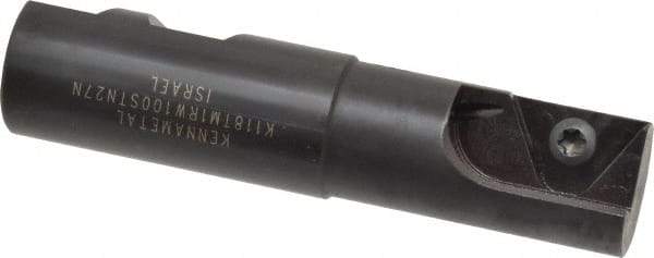 Kennametal - 1.18" Cut Diam, 2.03" Max Depth of Cut, 1" Shank Diam, Internal/External Indexable Thread Mill - Insert Style STN 27, 1.06" Insert Size, 1 Insert, Toolholder Style K118, 4.38" OAL - Apex Tool & Supply