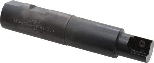 Kennametal - 0.87" Cut Diam, 1" Max Depth of Cut, 1" Shank Diam, Internal/External Indexable Thread Mill - Insert Style STN 16, 0.63" Insert Size, 1 Insert, Toolholder Style K087, 5" OAL - Apex Tool & Supply