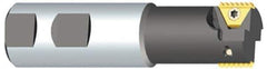 Kennametal - 0.67" Cut Diam, 1.34" Max Depth of Cut, 3/4" Shank Diam, Internal/External Indexable Thread Mill - Insert Style STN 11, 0.43" Insert Size, 2 Inserts, Toolholder Style K067, 3.42" OAL - Apex Tool & Supply