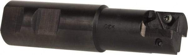 Kennametal - 1.024" Cut Diam, 1.69" Max Depth of Cut, 1" Shank Diam, Internal/External Indexable Thread Mill - Insert Style STN 16, 0.63" Insert Size, 2 Inserts, Toolholder Style K102, 4.02" OAL - Apex Tool & Supply