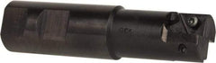 Kennametal - 1.024" Cut Diam, 1.69" Max Depth of Cut, 1" Shank Diam, Internal/External Indexable Thread Mill - Insert Style STN 16, 0.63" Insert Size, 2 Inserts, Toolholder Style K102, 4.02" OAL - Apex Tool & Supply