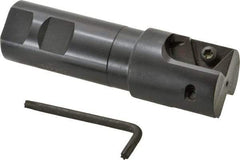 Kennametal - 1.654" Cut Diam, 1.77" Max Depth of Cut, 1-1/4" Shank Diam, Internal/External Indexable Thread Mill - Insert Style STN 27, 1.06" Insert Size, 2 Inserts, Toolholder Style K165, 4.65" OAL - Apex Tool & Supply