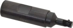 Kennametal - 0.39" Cut Diam, 0.61" Max Depth of Cut, 3/4" Shank Diam, Internal/External Indexable Thread Mill - Insert Style STN 11, 0.43" Insert Size, 1 Insert, Toolholder Style K039, 3.12" OAL - Apex Tool & Supply