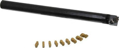 Kennametal - Right Hand Cut, 1" Shank Width Indexable Threading Toolholder - 12" OAL, N.3L Insert Compatibility, A16NER3 Toolholder, Series Top Notch - Apex Tool & Supply