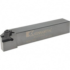 Kennametal - Right Hand Cut, 1" Shank Width x 1" Shank Height Indexable Threading Toolholder - 6" OAL, N.3R Insert Compatibility, NSR163D Toolholder, Series Top Notch - Apex Tool & Supply
