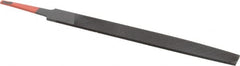 Simonds File - 6" Long, Smooth Cut, Flat American-Pattern File - Apex Tool & Supply