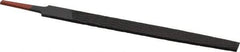 Simonds File - 8" Long, Flat American-Pattern File - Single Cut, 7/32" Overall Thickness, Tang - Apex Tool & Supply