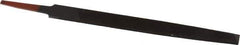 Simonds File - 6" Long, Bastard Cut, Mill American-Pattern File - Single Cut, 7/64" Overall Thickness, Tang - Apex Tool & Supply