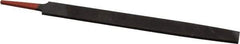 Simonds File - 8" Long, Bastard Cut, Mill American-Pattern File - Single Cut, 9/64" Overall Thickness, Tang - Apex Tool & Supply