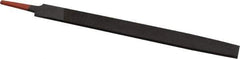 Simonds File - 12" Long, Bastard Cut, Mill American-Pattern File - Single Cut, 7/32" Overall Thickness, Tang - Apex Tool & Supply
