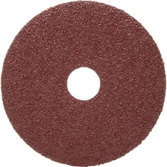 3M - 4-1/2" Diam 7/8" Hole 36 Grit Fiber Disc - Very Coarse Grade, Ceramic, 13,300 Max RPM, Series 983C - Apex Tool & Supply