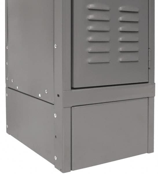 Hallowell - 15" Wide x 6" High, Locker Closed Front Base - Apex Tool & Supply