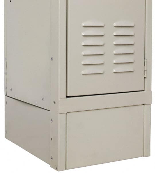 Hallowell - 18" Wide x 6" High, Locker Closed Front Base - Apex Tool & Supply