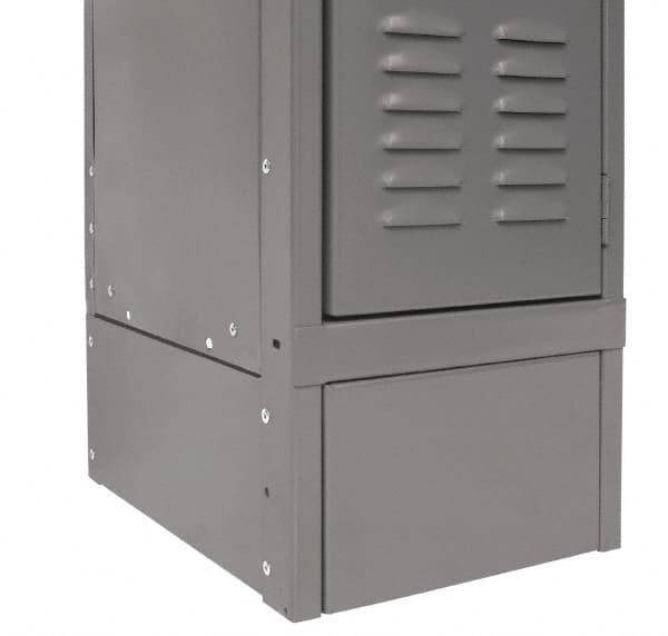 Hallowell - 6" High x 15" Deep, Locker Closed Side Base - Apex Tool & Supply