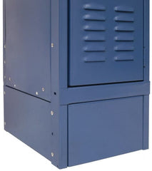 Hallowell - 6" High x 12" Deep, Locker Closed Side Base - Apex Tool & Supply