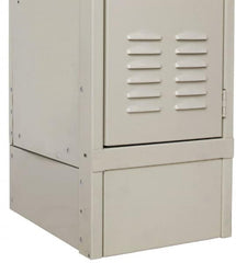 Hallowell - 6" High x 21" Deep, Locker Closed Side Base - Apex Tool & Supply