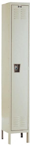 Hallowell - 1 Door, 1 Tier, Ready-Built Wardrobe & Box Lockers - Apex Tool & Supply