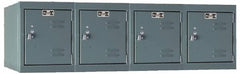 Hallowell - 4 Door, 4 Horizontal Tier, Premium Box Lockers - Apex Tool & Supply