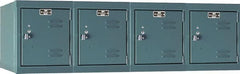 Hallowell - 4 Door, 4 Horizontal Tier, Premium Box Lockers - Apex Tool & Supply