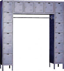 Hallowell - 16 Door, 16 Tier, Premium Box Lockers - Apex Tool & Supply