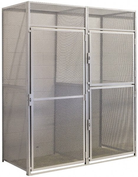 Hallowell - 2 Door, 2 Tier, Bulk Storage Lockers - Apex Tool & Supply