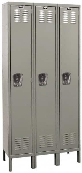 Hallowell - 3 Door, 1 Tier, Premium Wardrobe Lockers - Apex Tool & Supply