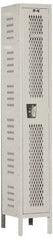 Hallowell - 1 Door, 1 Tier, Heavy-Duty Ventilated Wardrobe & Box Lockers - Apex Tool & Supply