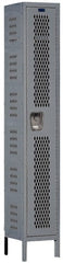 Hallowell - 1 Door, 1 Tier, Heavy-Duty Ventilated Wardrobe & Box Lockers - Apex Tool & Supply