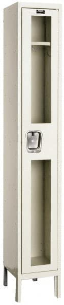 Hallowell - 1 Door, 1 Tier, Safety-View Wardrobe Lockers - Apex Tool & Supply