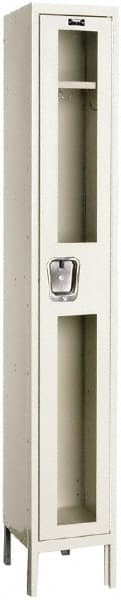 Hallowell - 1 Door, 1 Tier, Safety-View Wardrobe Lockers - Apex Tool & Supply