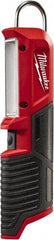 Milwaukee Tool - 12 Volt, Cordless, LED Portable Handheld Work Light - 1 Head, 220 Lumens, 9-1/4" Long - Apex Tool & Supply