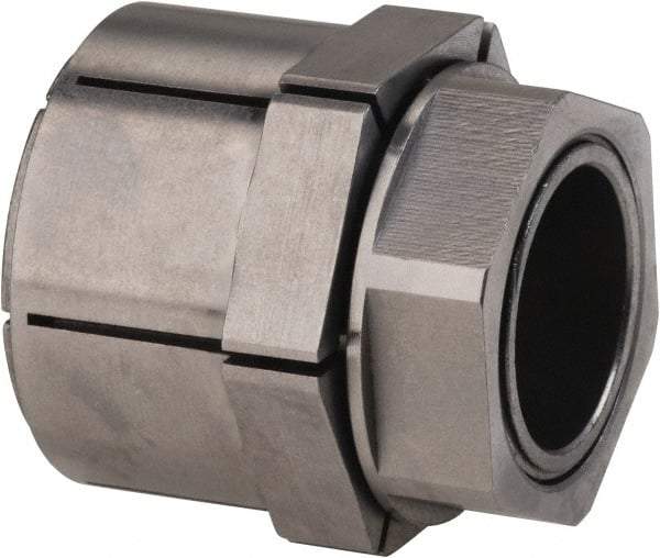 Fenner Drives - 1-7/16" Bore, 1-1/2" Collar, 4,842 psi on Hub, 8,000 psi on Shaft, 421 Ft./Lb. Max Torque, Shaft Mount - 2-3/8" Outside Diam, 2-3/4" OAL, 7,019 Lbs. Max Transmissible Thrust - Apex Tool & Supply