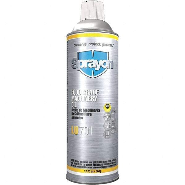Sprayon - 13.25 oz Aerosol Mineral Multi-Purpose Oil - -40 to 232°F, ISO N/A, Food Grade - Apex Tool & Supply