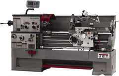 Jet - 14" Swing, 40" Between Centers, 230/460 Volt, Triple Phase Engine Lathe - 7MT Taper, 7-1/2 hp, 42 to 1,800 RPM, 3-1/8" Bore Diam, 40" Deep x 46-7/8" High x 97-1/2" Long - Apex Tool & Supply