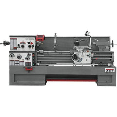 Jet - 16" Swing, 60" Between Centers, 230 Volt, Triple Phase Engine Lathe - 7MT Taper, 7-1/2 hp, 25 to 1,800 RPM, 3-1/8" Bore Diam, 40" Deep x 48" High x 116-1/2" Long - Apex Tool & Supply