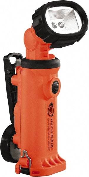 Streamlight - LED Bulb, 200 Lumens, Spotlight/Lantern Flashlight - Orange Plastic Body, 4 AA Batteries Included - Apex Tool & Supply