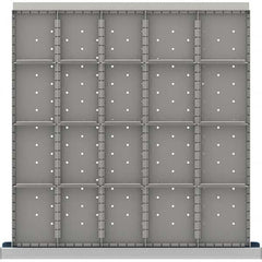 LISTA - 20-Compartment Drawer Divider Layout for 3.15" High Drawers - Apex Tool & Supply