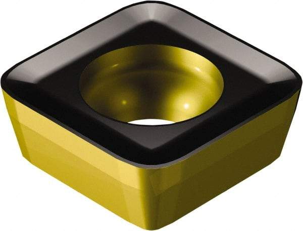 Sandvik Coromant - R2101405 PM Grade 4340 Carbide Milling Insert - TiCN/Al2O3/TiN Coated, 5.26mm Thick, 14.6mm Inscribed Circle - Apex Tool & Supply