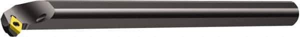 Sandvik Coromant - 0.8504" Min Bore Diam, 8" OAL, 5/8" Shank Diam, A..SDXCR/L Indexable Boring Bar - Screw-On Holding Method - Apex Tool & Supply