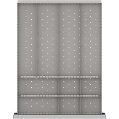 LISTA - 10-Compartment Drawer Divider Layout for 3.15" High Drawers - Apex Tool & Supply