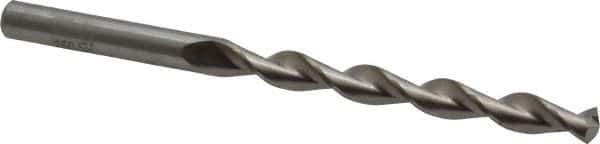 Chicago-Latrobe - 17/64" 135° High Speed Steel Jobber Drill - Bright Finish, Right Hand Cut, Parabolic Flute, Straight Shank, 4-1/8" OAL, Split Point - Apex Tool & Supply