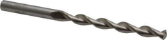 Chicago-Latrobe - 17/64" 135° High Speed Steel Jobber Drill - Bright Finish, Right Hand Cut, Parabolic Flute, Straight Shank, 4-1/8" OAL, Split Point - Apex Tool & Supply