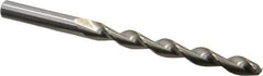 Chicago-Latrobe - 5/16" 135° High Speed Steel Jobber Drill - Bright Finish, Right Hand Cut, Parabolic Flute, Straight Shank, 4-1/2" OAL, Split Point - Apex Tool & Supply